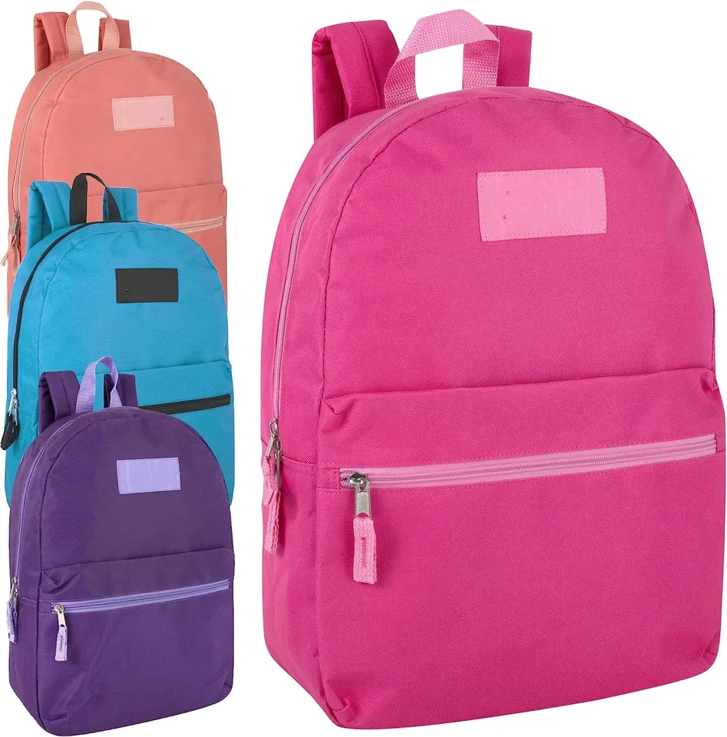 Classic 17 Inch Backpacks in Bulk Wholesale for Boys and Girls