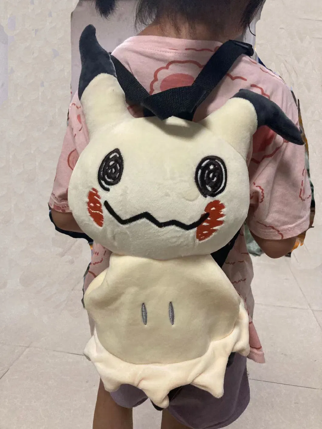 2023 New Plush Backpack Schoolbag Kindergarten Students Cartoon Backpack Birthday Gift