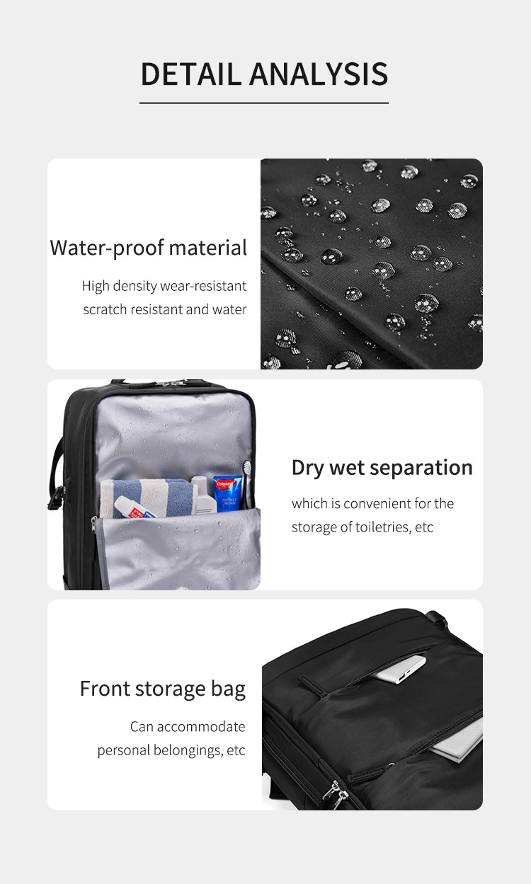 New Travel Backpack, Women&prime;s Men&prime;s Large Capacity Multifunctional Luggage Bag, Middle School Student Carrier Backpack