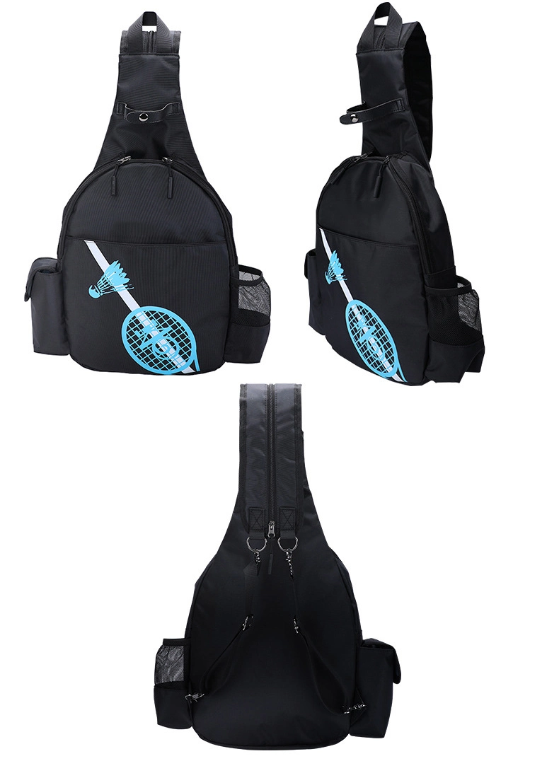 Casual Large Capacity Teenager Tennis Racket Holder Bag Men Woven Sport Tennis Racket Backpack Bag