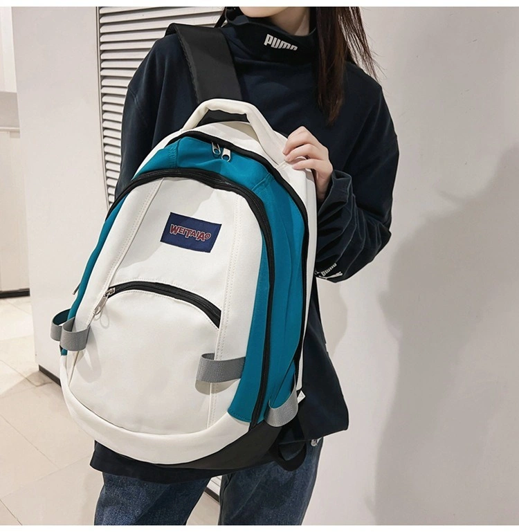 High Quality Backpack Men&prime;s Business Backpack Outdoor Computer Bag Leisure Middle School Student Travel Bag Ins