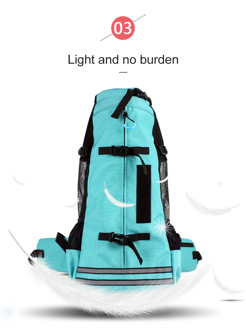 Reflective Dog Backpack for Small Medium Dogs, Outdoor Pet Carrier Bag