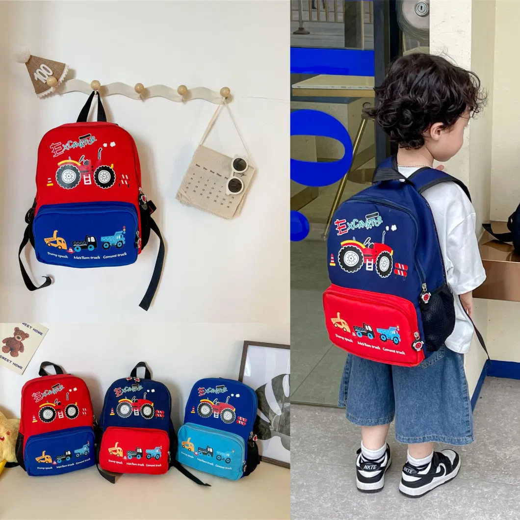 3D Kids for Boys and Girls Toddler Waterproof Preschool Backpack School Bag