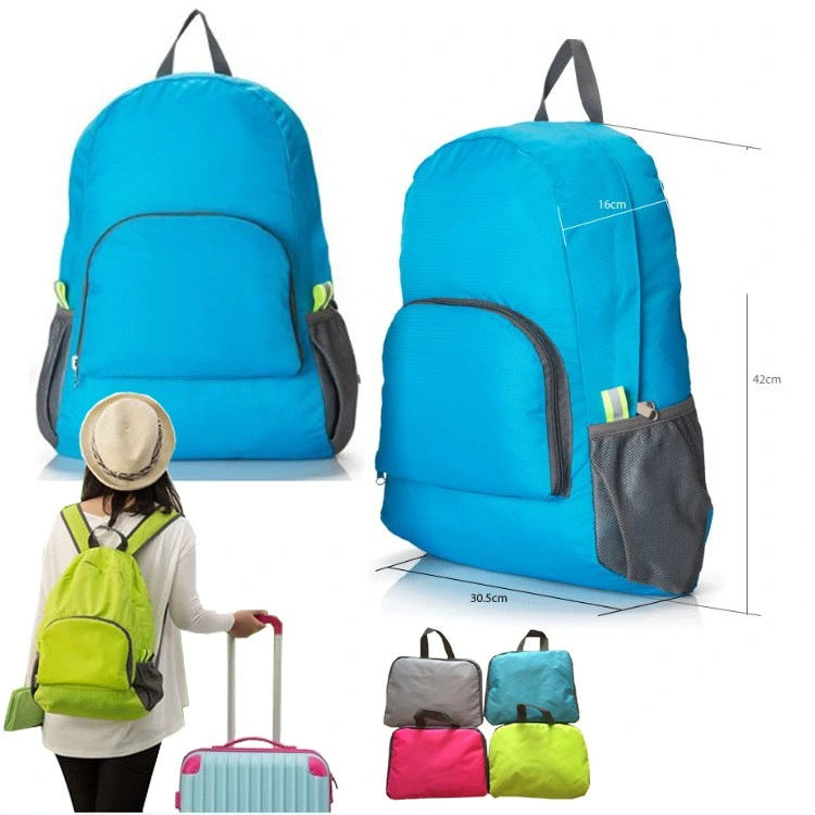 Foldable Waterproof School Bag for Adult Children School Student Backpack Outdoor Travel Climbing Sport Backpack Folding Bag