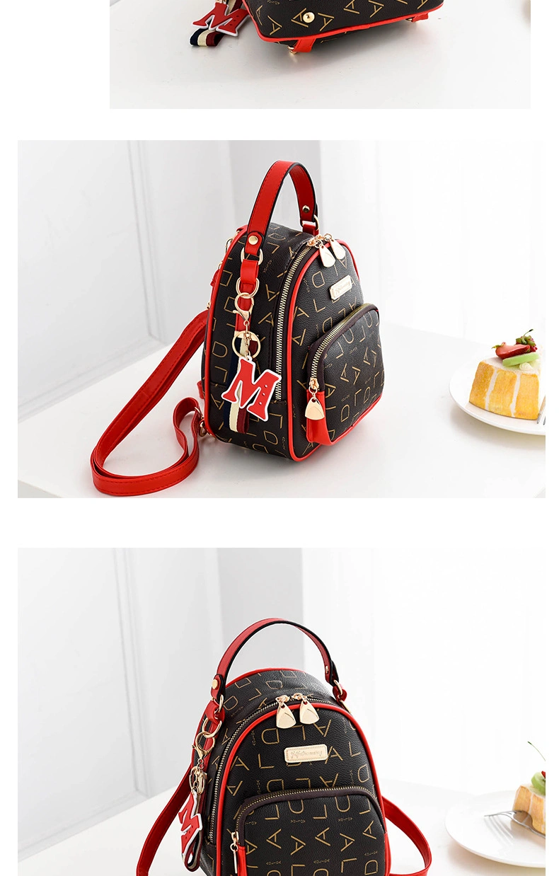 Custom Df9097 New Fashion Purses Handbags Women Felt Shopper Backpack for Women