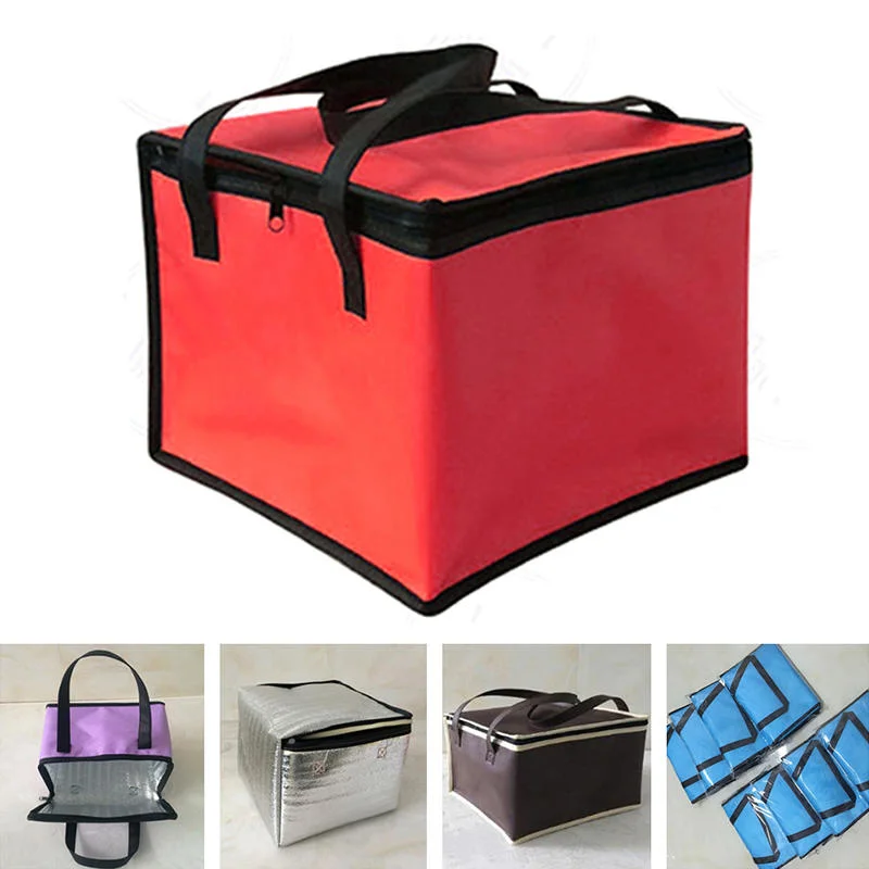 Packed Insulated Lunch Bag Aluminum Foil Insulated Cooler Bag