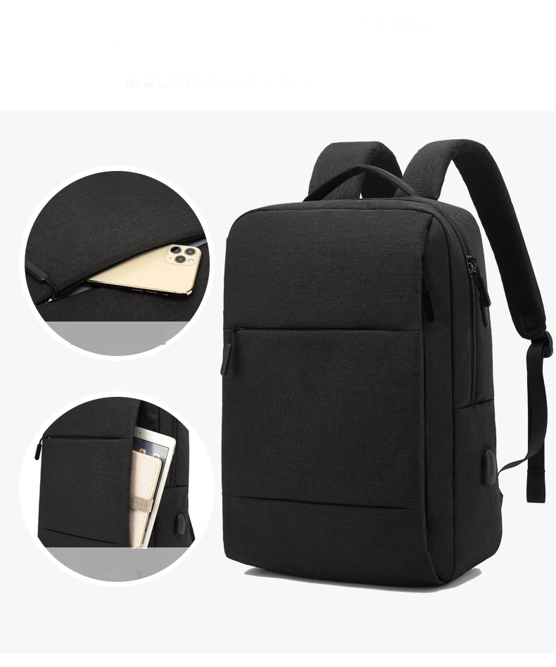 USB Rechargeable Business Gift Multi-Function Computer Bags Backpack Large Capacity Student Backpack