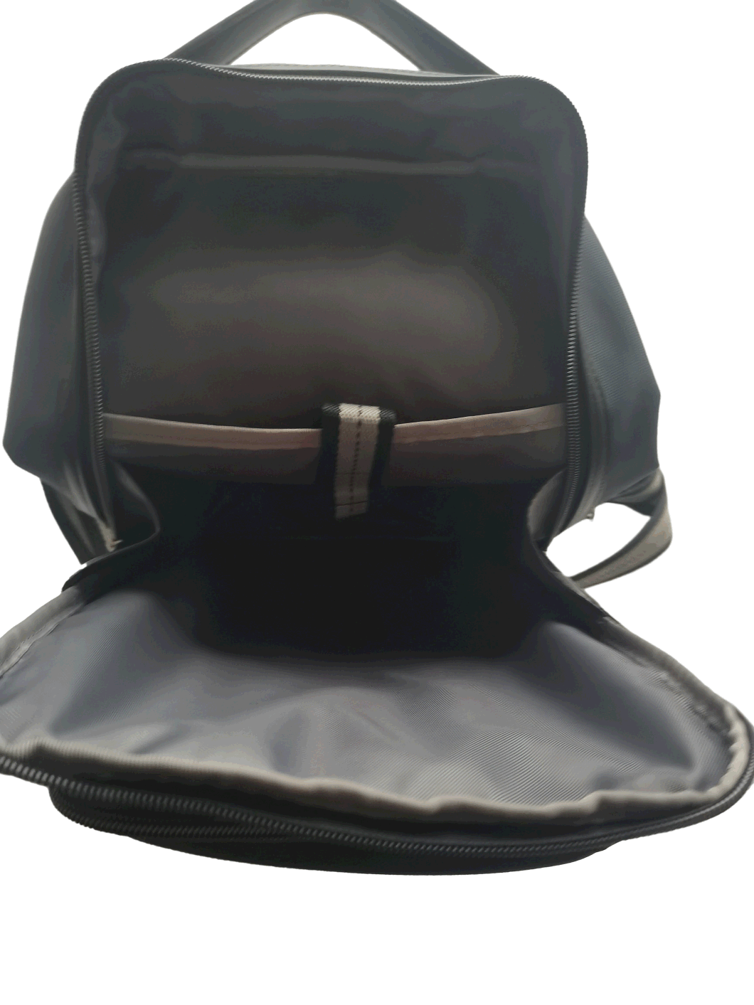 Motorcycle Black Oxford Leather Tail Bag Riding Tribe Seat Bag Waterproof Men&prime;s Sling Backpack