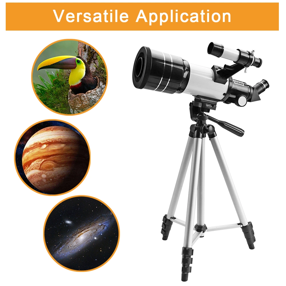 Refractor Telescope Astronomical Telescope Student for Astronomy Beginners, Children and Adults