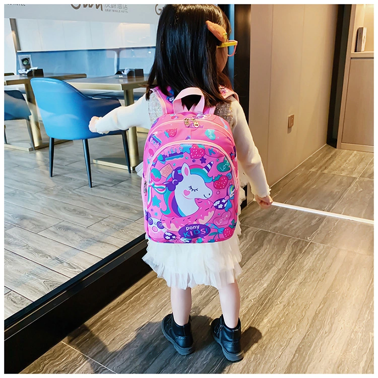 Cartoon Design Unicorn Backpack School Toddler Kids Bag Backpack for Children Boy and Girl