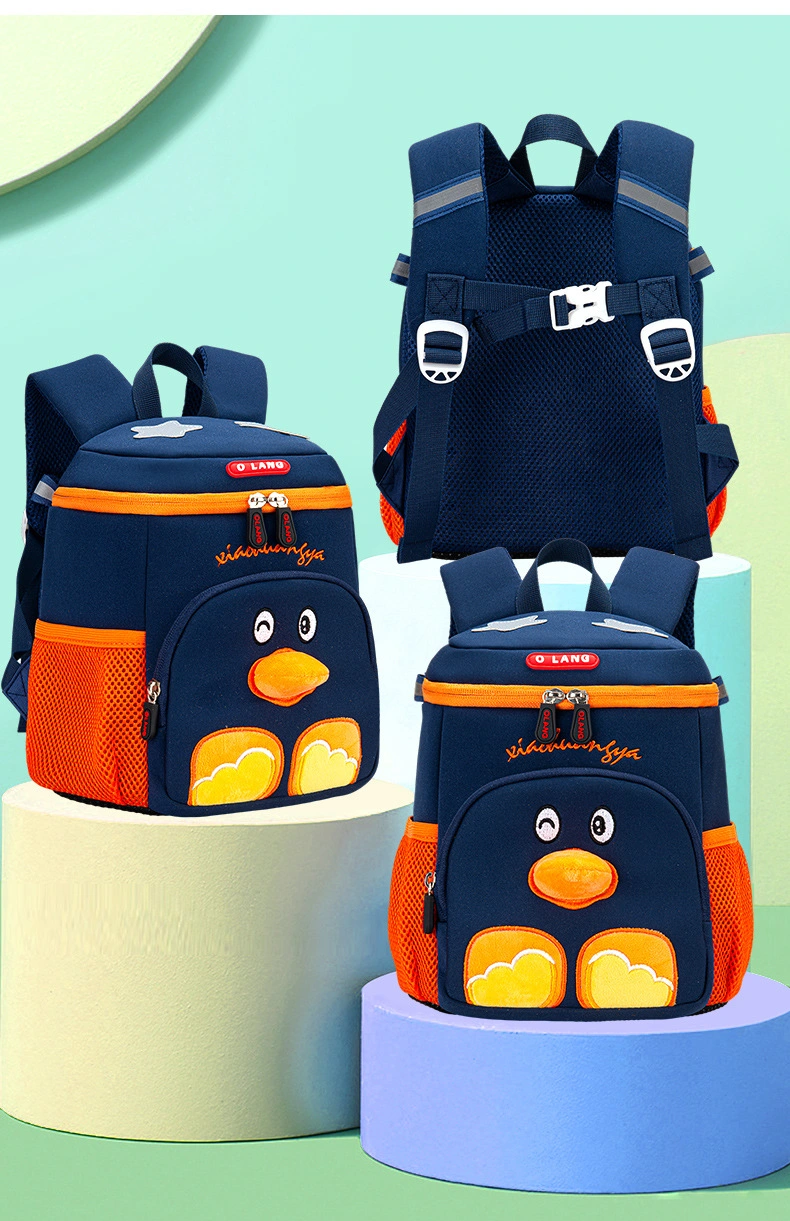 New Fashion Wink Little Yellow Duck Children Backpack Kids Like Outdoor Play Kindergarten Backpack