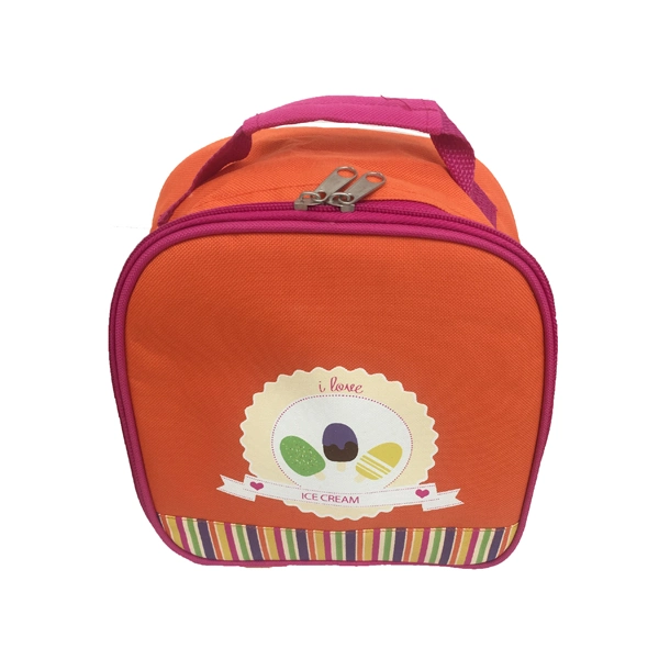 Cartoon Cute Colorful Thermal Delivery Bags Eco-Friendly Picnic Backpack for 2 Person Cooler Bag