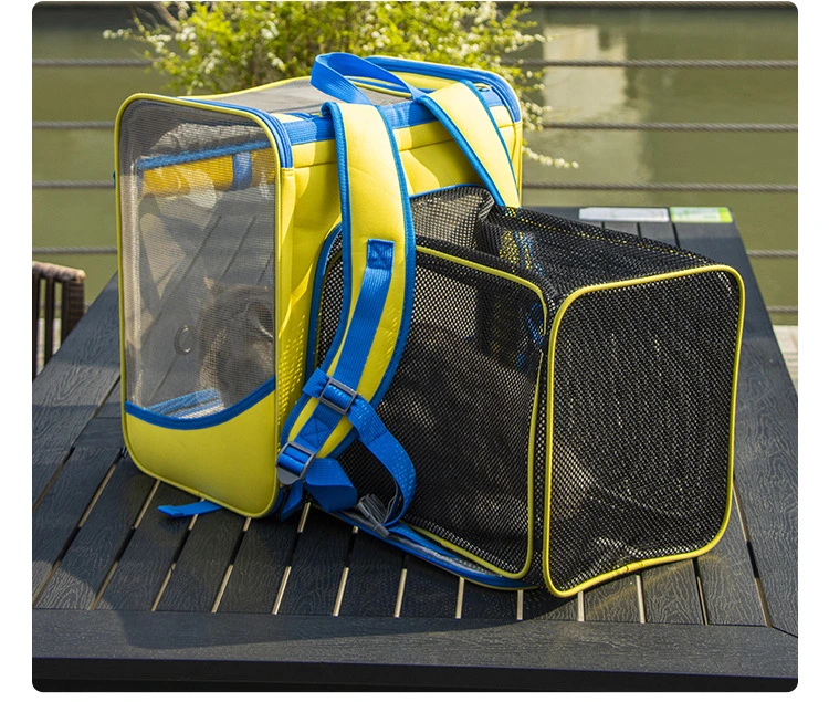 New Products 2024 Large Portable Transparent Pet Backpack for Outings