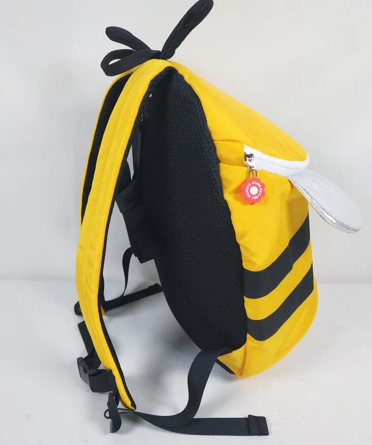 2022 New 3D Cute Cartoon Neoprene Animal Bee Waterproof Schoolbag Kids Backpack Back Pack