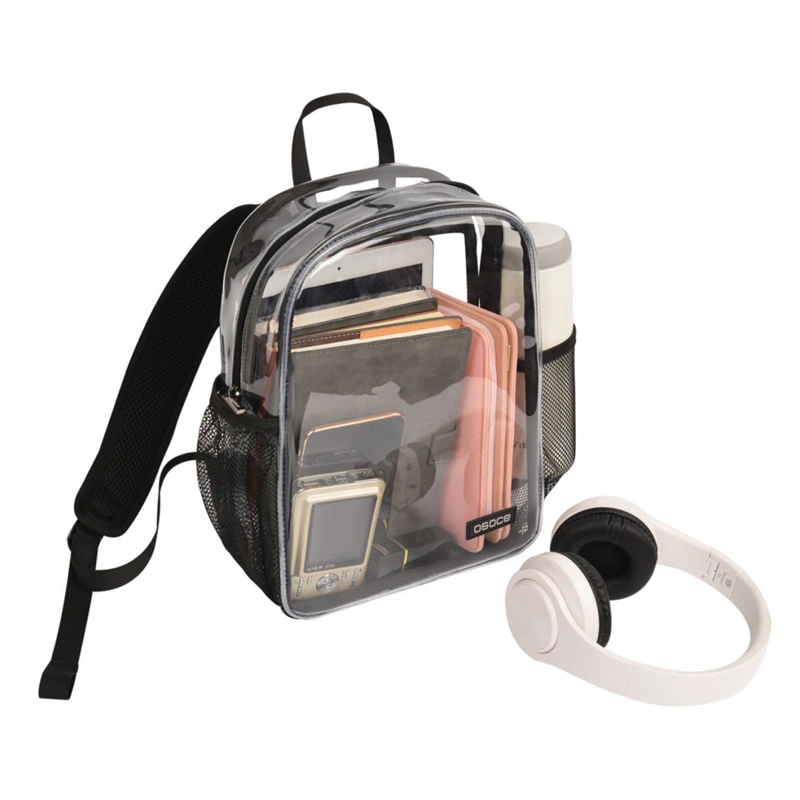 PVC Transparent Men&prime;s and Women&prime;s Backpacks