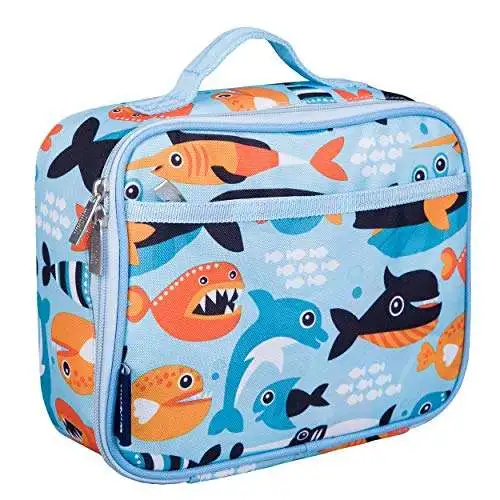 Custom Travel Portable Picnic Bento Food Student Cartoon Insulated Kids Lunch Bag