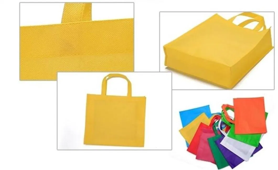 Waterproof Tote 100 PP Spunbond Nonwoven Fabric Shopping Bag