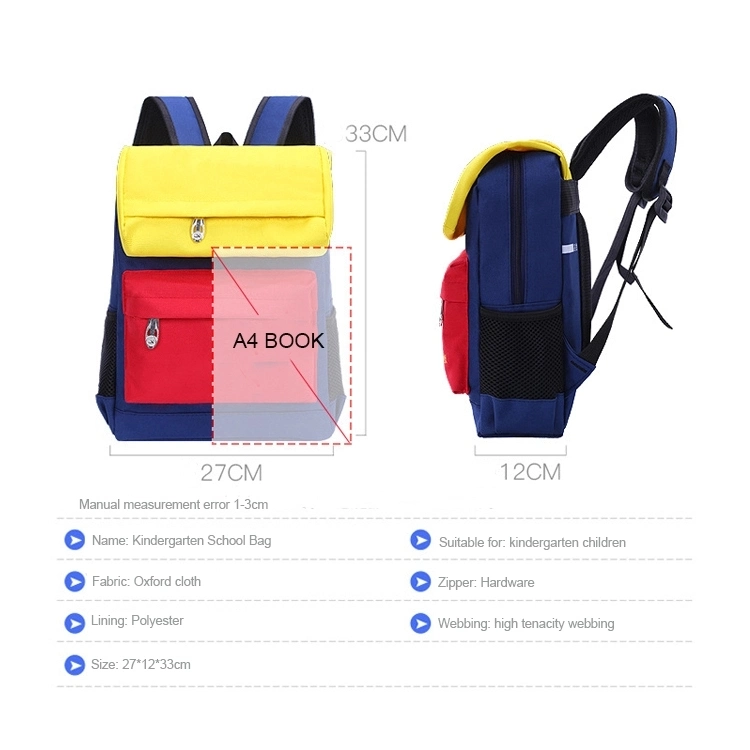 Wholesale Popular High Quality Lovely Children Book Bags Cartoon Kids Backpacks Students School Bag