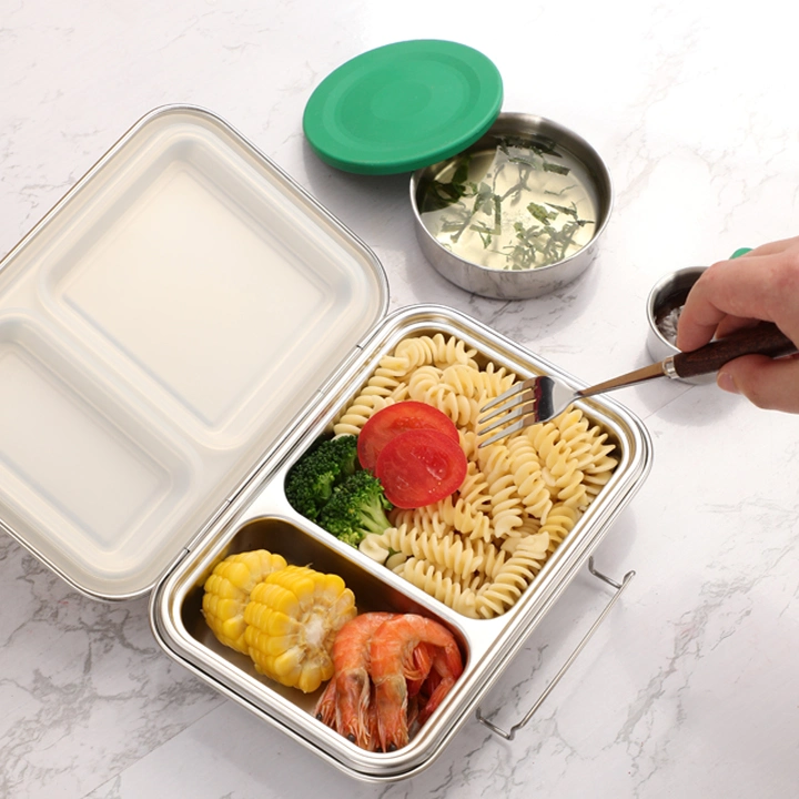 Aohea 4 Compartment Bento Box Ice Pack for Lunch Kid&prime;s School Supplies