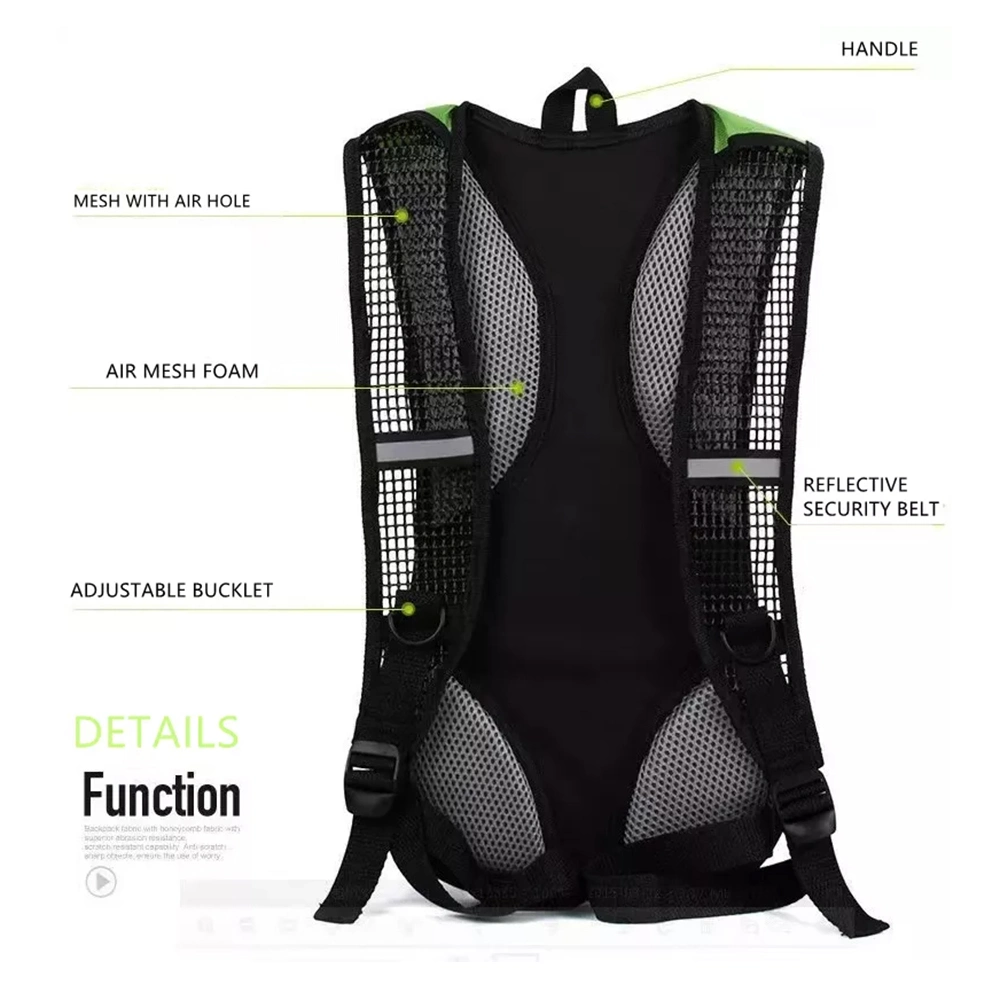 Colorful Hiking Travel Bicycle Backpack Water Bag Custom Hydration Pack Cycling Running Hydration Backpack with Water Bladder