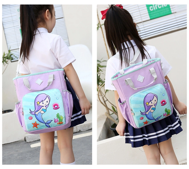 Wholesale Fashion Book Bags Korean Bagpack Cartoon Print School Kids Handbag