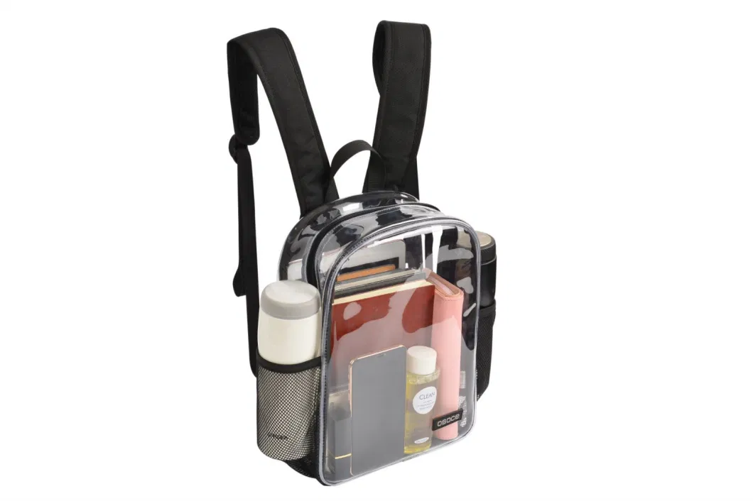 PVC Transparent Men&prime;s and Women&prime;s Backpacks