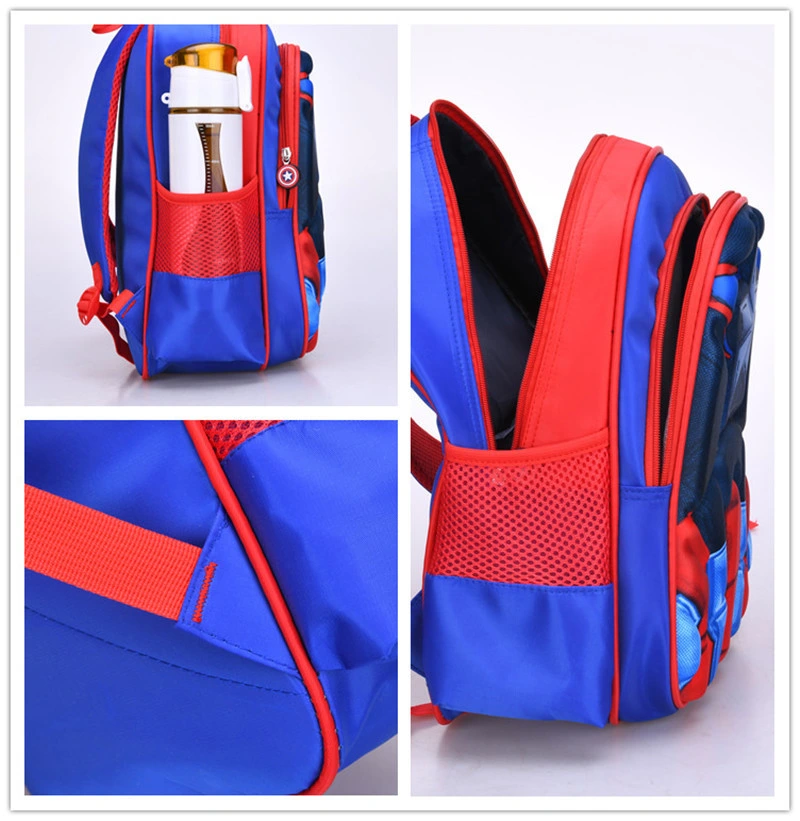 Elementary School Children Backpack Cartoon 3deva Panel Satchel Wholesale