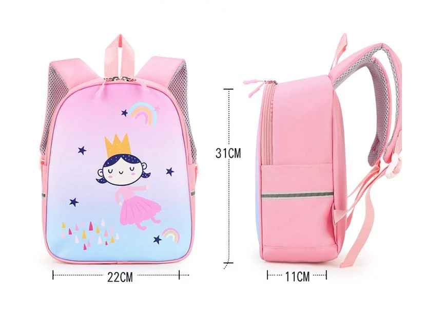 Cartoon Children Backpacks Kindergarten Schoolbag Full Color Printing Kids School Bags Toddler Girls Boys Bag Pack for 1-6 Year