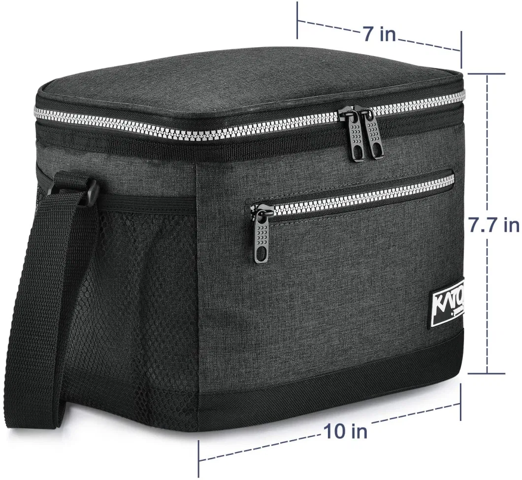 Insulated Lunch Bag for Women Men Leakproof Thermal Reusable Lunch Box for Adult &amp; Kids