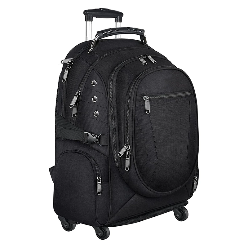 Hot Selling Travel Removable Outdoor Trolley Laptop Bag Business Rolling School Backpack