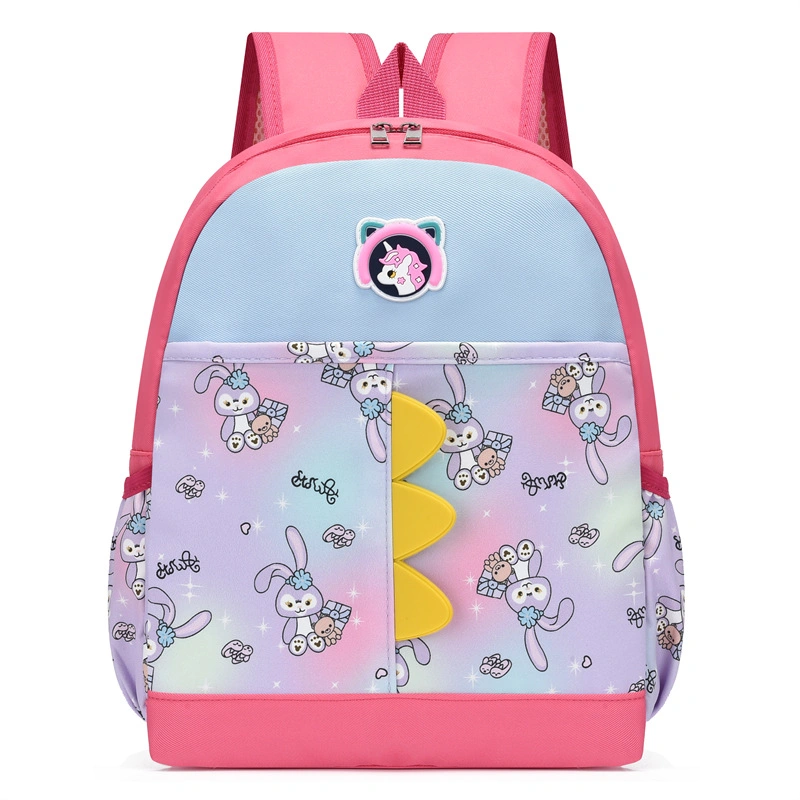 Wholesale Mochilas Escolares Custom 3D Cartoon LED Sequins Girls Kid Pink Bookbags School Backpack