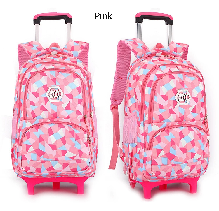 Wholesale Trolley Children School Backpack with Wheels Trolley Bag