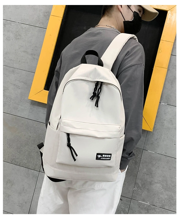 Zonxna Nylon School Backpack Bags Mochilas Escolare Daily Travel Business Custom Logo Student Laptop Backpack