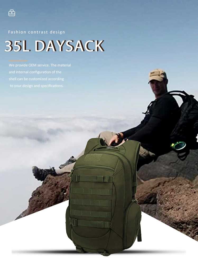 Outdoor Waterproof Camping Hiking Tactical Backpack