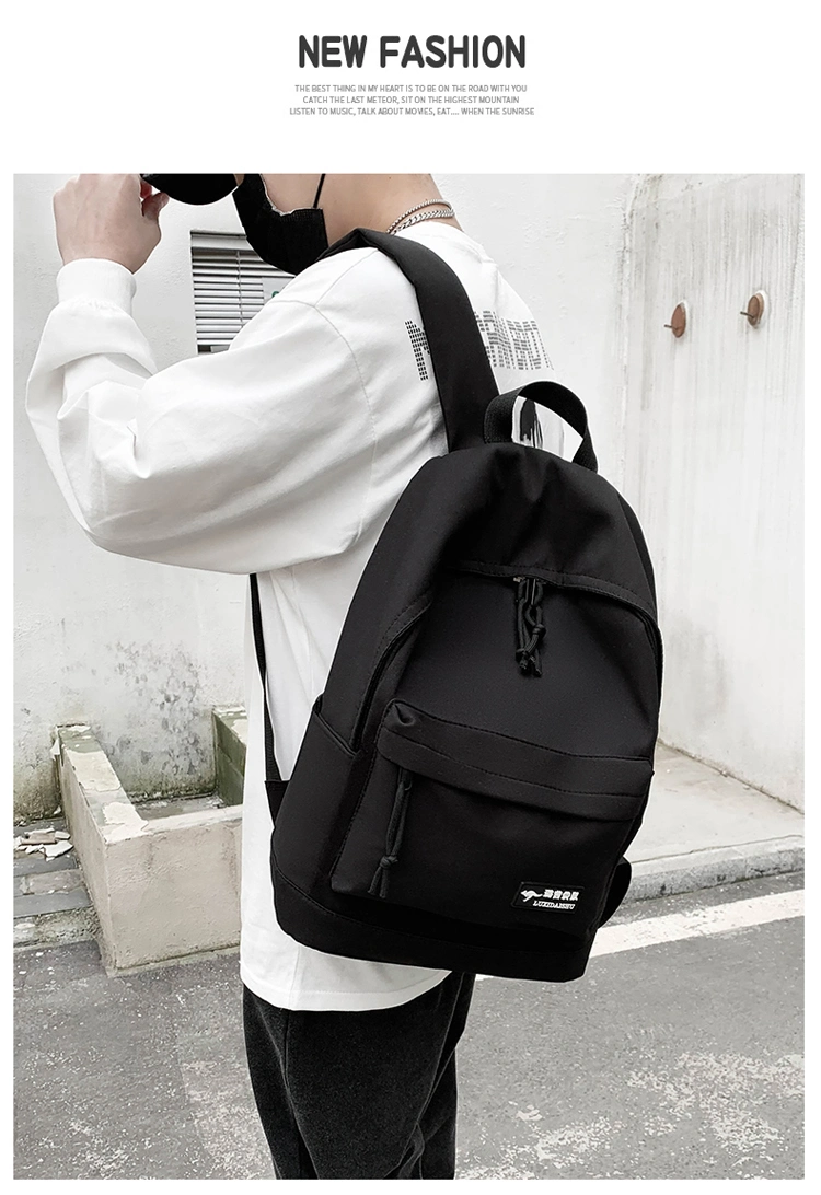 Zonxna Nylon School Backpack Bags Mochilas Escolare Daily Travel Business Custom Logo Student Laptop Backpack