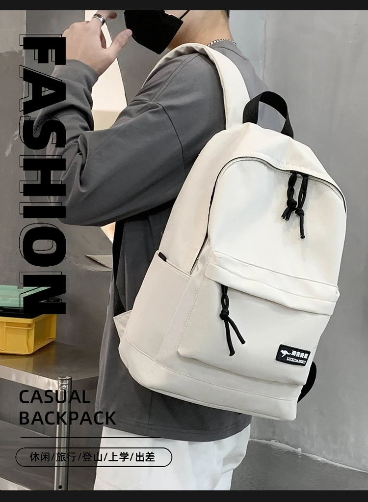 Zonxna Nylon School Backpack Bags Mochilas Escolare Daily Travel Business Custom Logo Student Laptop Backpack