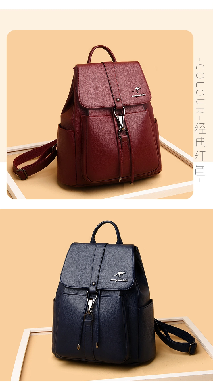 Wide Silver Top Fashion Mochilas Hydration Backpack Leather Backpack Wholesale Replica Bags