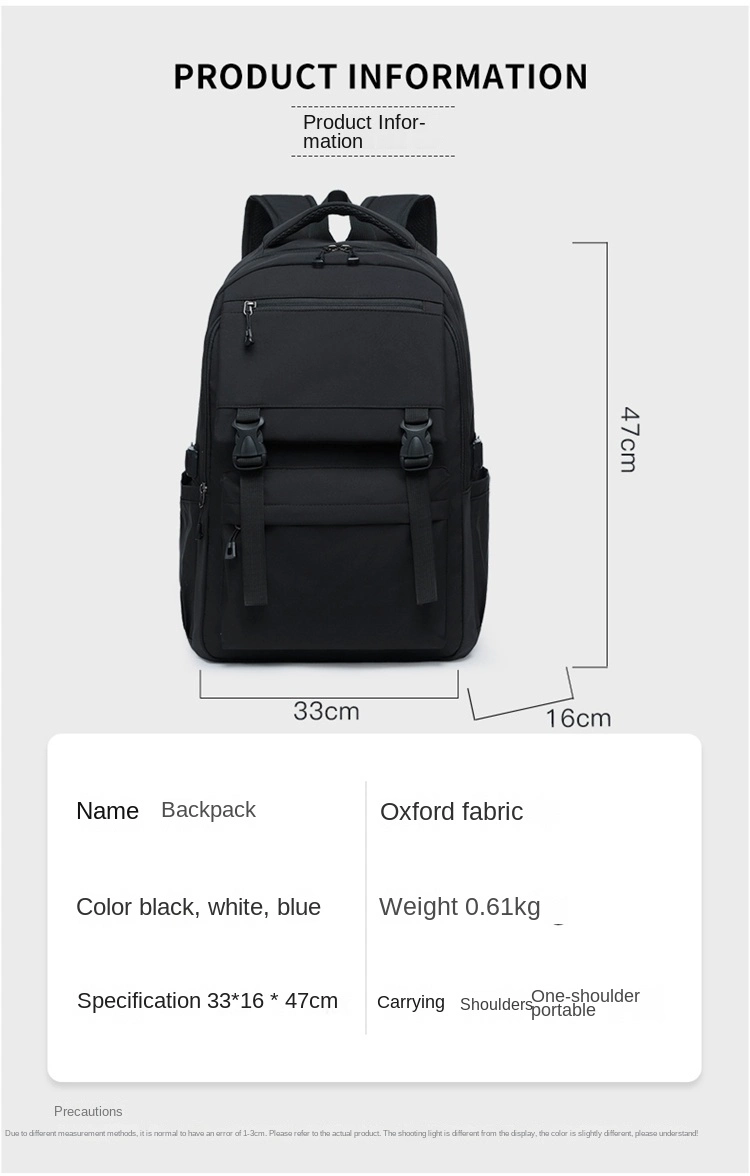 New Design Travel Bag Mochilas Backpack Casual Bag