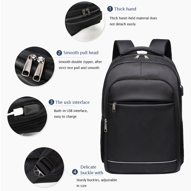 Men Backpack Work Travel Back Pack Waterproof Laptop Business Backpacking Bag