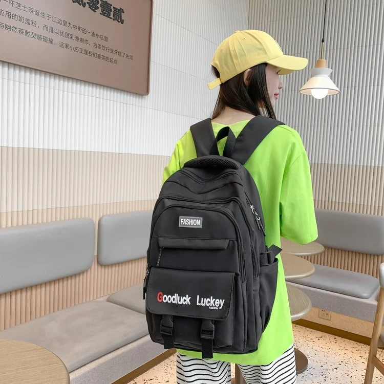 New Fashion High Capacity Universal Campus Backpack for Middle School Students