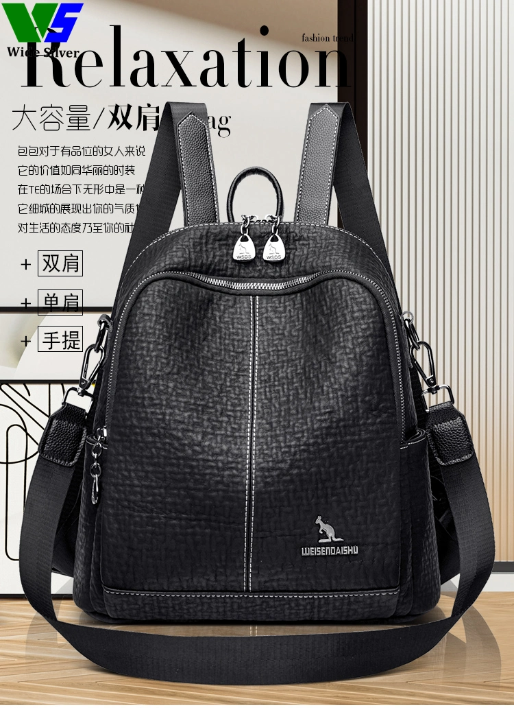 Wide Silver Limited Backpack Luxury Backpack New Design Back Bag Girls