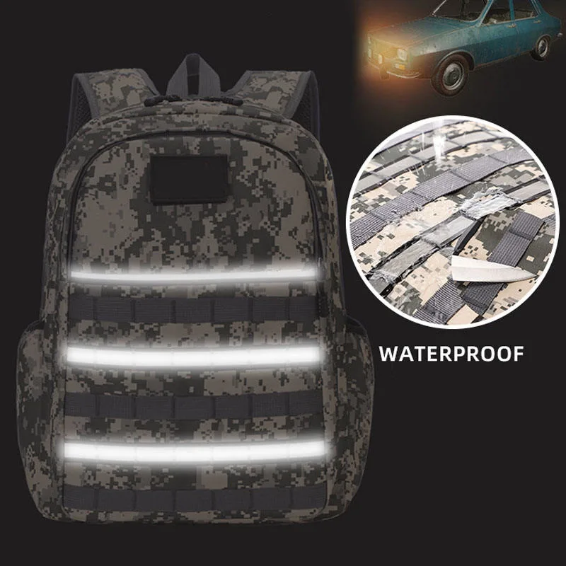 Factory Price Large Capacity Camouflage Mochilas Travel Waterproof High Quality Men Backpack