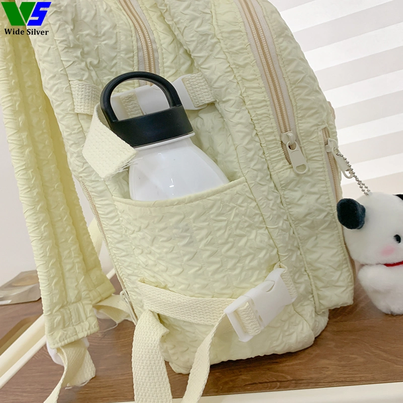 Wide Silver Favourite Good Price Wholesale Cheap School Bags Kids Backpack