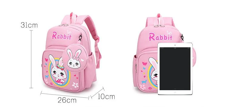 Custom Girl Fashion Girl Kid Backpack School Bags