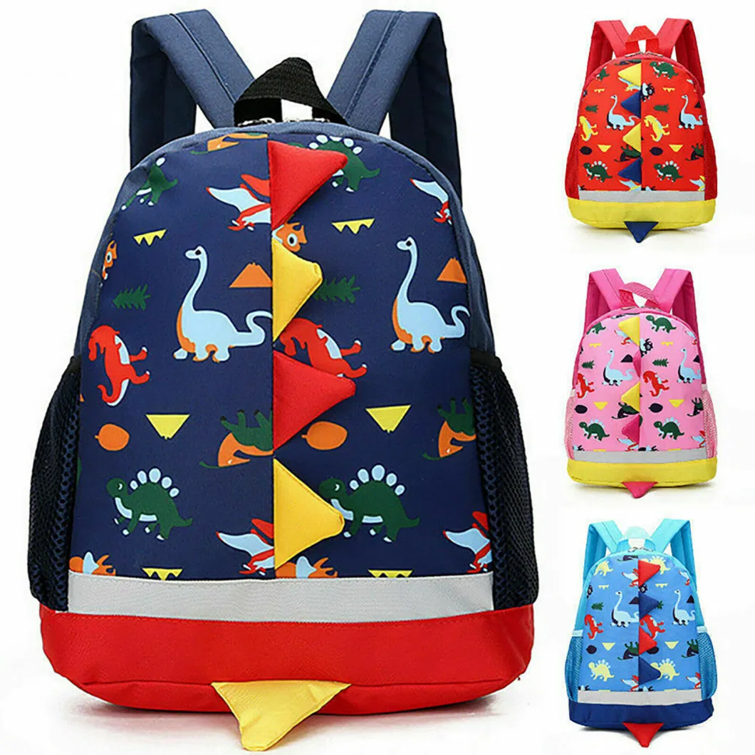 Baby Boys Girl Kid Backpack Dinosaur Pattern Animals Rucksack School Bag