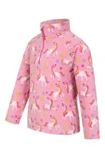 Outwear Girls Clothes Children Hooded Cartoon Animal Jacket Girls Printed Outerwear Kids Windbreaker Top