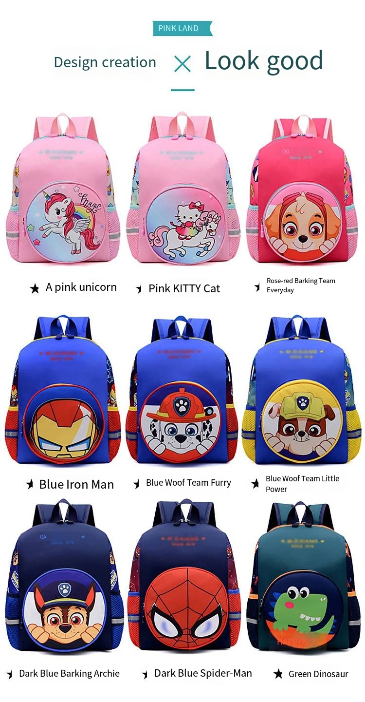 New Cartoon Backpack Super Cute Small Matthew Empty Children&prime;s Cartoon Backpack