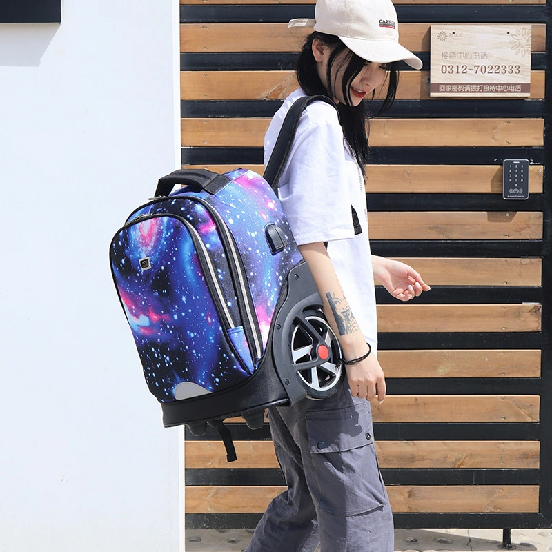 New Trolley Case Silent Universal Wheel Trolley Backpack