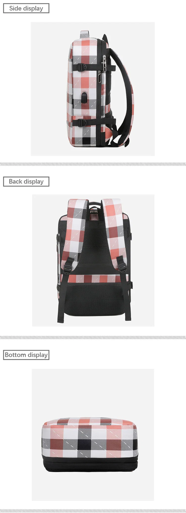 Trendy Korean Version Versatile Student Backpack Fashion Cute Cartoon Student Backpack