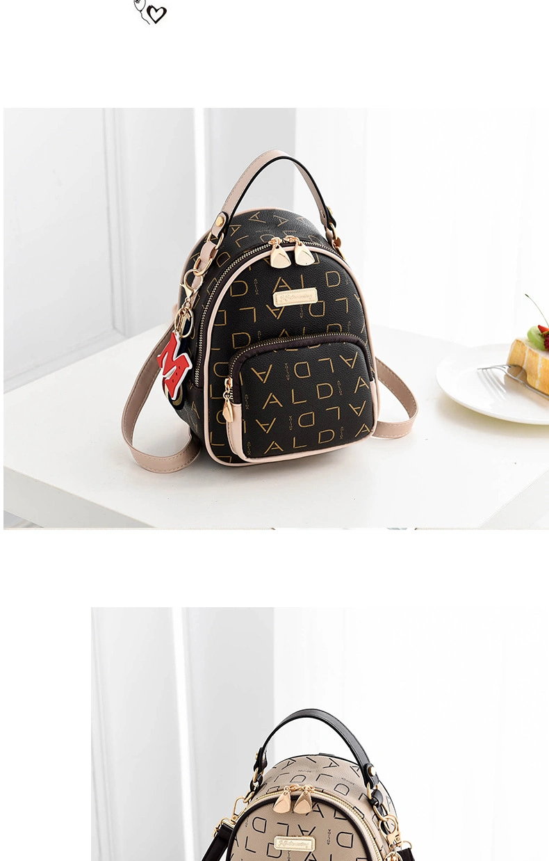 Custom Df9097 New Fashion Purses Handbags Women Felt Shopper Backpack for Women